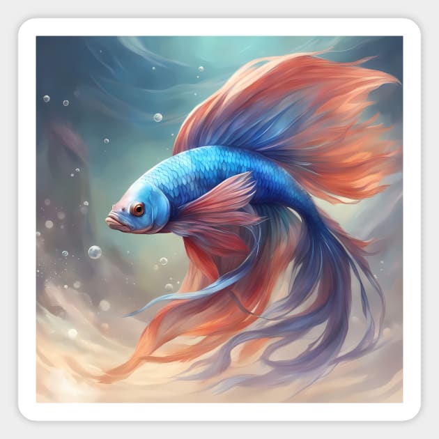 Watercolorful Magnet by animegirlnft